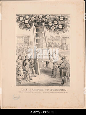1648 The ladder of fortune LCCN2002707720 Stock Photo