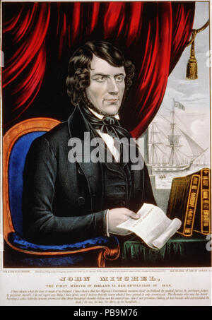 839 John Mitchel - the first martyr of Ireland in her revolution of 1848 LCCN2002707683 Stock Photo