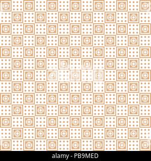 Background of beige seamless dots pattern Stock Vector