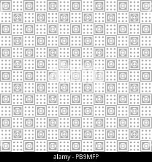 Background of seamless gray dots pattern Stock Vector