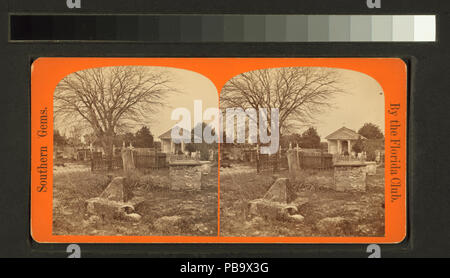 1133 Old Spanish grave yard (NYPL b11707414-G90F138 011F) Stock Photo