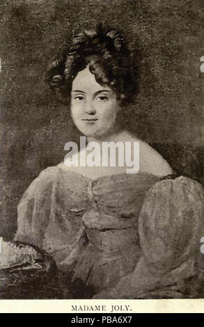 . English: Julie Christine Chartier de Lotbinière (1810-1887). Reproduced from an oil painting. Daughter of Michel-Eustache-Gaspard-Alain Chartier de Lotbinière (1748-1822) and of Mary Charlotte Munro (1776-1834). Wife of Pierre-Gustave Joly (1798-1865). Mother of Henri-Gustave Joly de Lotbinière (1829-1908). Unknown date 1066 Mrs Julie Christine Joly Stock Photo