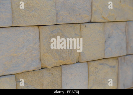 marble texture decorative brick, wall tiles made of natural stone. Stock Photo