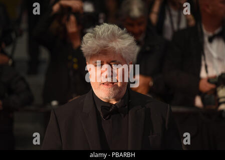 May 17, 2016 - Cannes, France: Pedro Almodovar attends the 'Julieta' premiere during the 69th Cannes film festival.  Pedro Almodovar lors du 69eme Festival de Cannes. *** FRANCE OUT / NO SALES TO FRENCH MEDIA *** Stock Photo