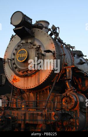 Old rusty steam locomotive rivets detail Stock Photo - Alamy