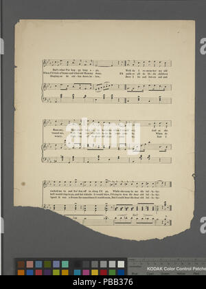 Sheet music for 'Mammy's Song' with vocal range marked as 'low voice ...