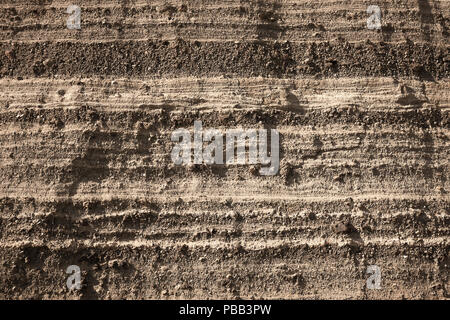 Earth texture, Stratum layers, Geology Stock Photo