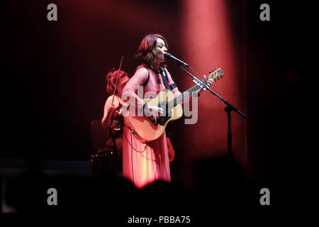 Turin, Italy. 10th May, 2018. Carmen Consoli-Eco di Sirene Tour Credit: Bruno Brizzi/Pacific Press/Alamy Live News Stock Photo