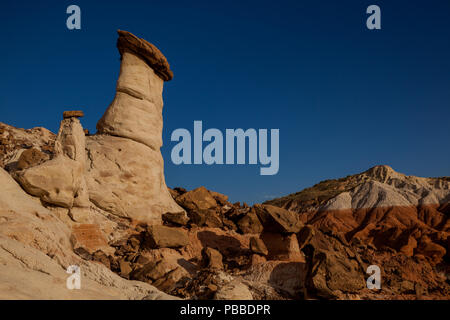 Toadstools Formation im Grand Staircase Escalante NM Stock Photo