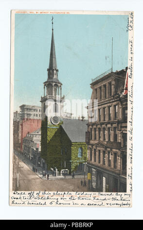 1132 Old South Church, Boston, Mass (NYPL b12647398-62135) Stock Photo
