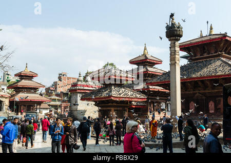 Kathmandu Durbar Square, Nepal Stock Photo