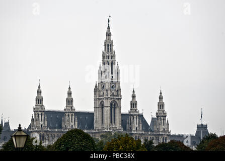 Vienna City Hall, Austria Stock Photo