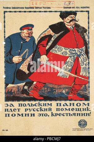 Polish soviet propaganda poster 20Y Stock Photo - Alamy