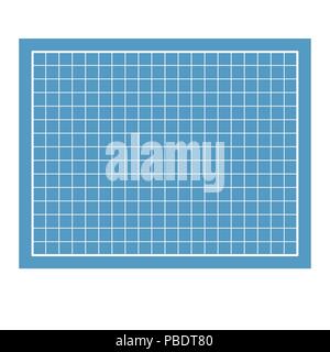 Blueprints paper blue isolated. Drawing background . Vector illustration Stock Vector