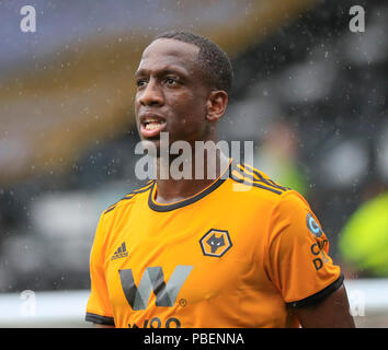 Derby, UK. 28th July 2018. Pre Season football friendly, Derby County versus Wolverhampton Wanderers; Willy Boly of Wolves Credit: Action Plus Sports Images/Alamy Live News Credit: Action Plus Sports Images/Alamy Live News