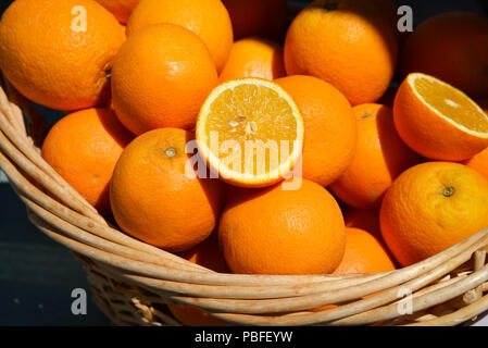 Produce at a farmers market, Tucson, Arizona, USA. Stock Photo