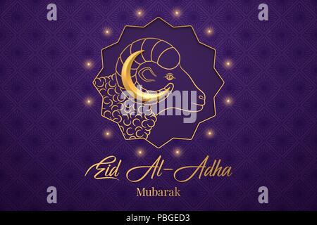 Eid Al Fitr. Eid Mubarak. Vector background Stock Vector 