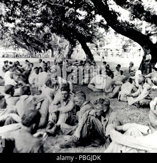 About May 1942 during the March of Death from Bataan to Cabanatuan prison camp - do not use this caption in pencil on back Stock Photo