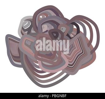 Abstract geometric background with shape of path lines pattern. Vector ...