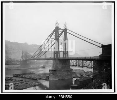 1685 The Point Bridge, Pittsburgh, Pa. (det.4a09243) Stock Photo