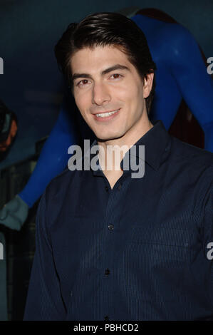 Brandon Routh arriving at Superman @ Kitson in Beverly Hills  in Los Angeles.May 1st,  2006.RouthBrandon055 Red Carpet Event, Vertical, USA, Film Industry, Celebrities,  Photography, Bestof, Arts Culture and Entertainment, Topix Celebrities fashion /  Vertical, Best of, Event in Hollywood Life - California,  Red Carpet and backstage, USA, Film Industry, Celebrities,  movie celebrities, TV celebrities, Music celebrities, Photography, Bestof, Arts Culture and Entertainment,  Topix, headshot, vertical, one person,, from the year , 2006, inquiry tsuni@Gamma-USA.com Stock Photo