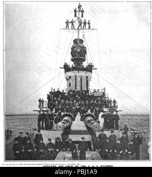 1796 USS Wyoming (BM-10) in 1903 Stock Photo