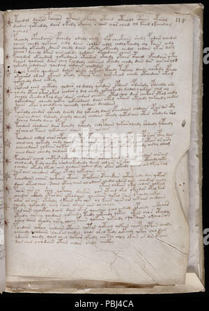 1824 Voynich Manuscript (201) Stock Photo