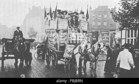 1872 WSPU in Kingsway Stock Photo