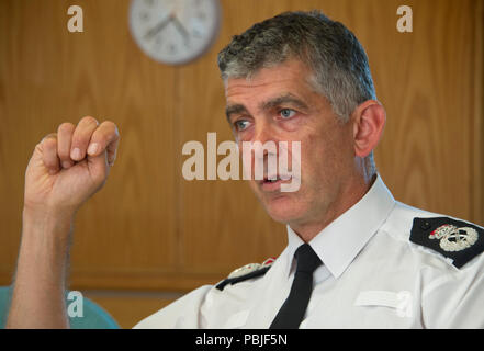 Andy Marsh, Chief Constable of Avon & Somerset Constabulary Stock Photo