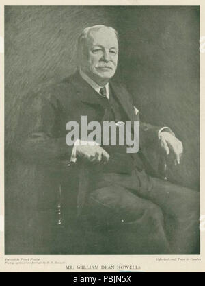 William Dean Howells portrait by Fowler Stock Photo - Alamy