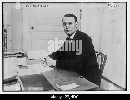 William Linn Westermann in 1919 Stock Photo Alamy