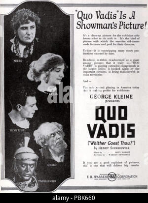 FILM POSTER QUO VADIS (1951 Stock Photo - Alamy