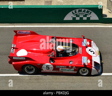 Sam Hancock, Alexander Rittweger, Alfa Romeo 33 TT-3, Plateau 5, Grid 5 ...