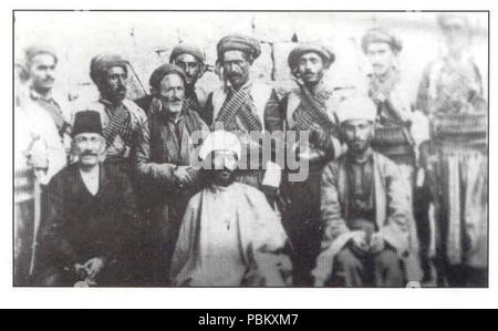 Abdul Salam Barzani 1908. Stock Photo