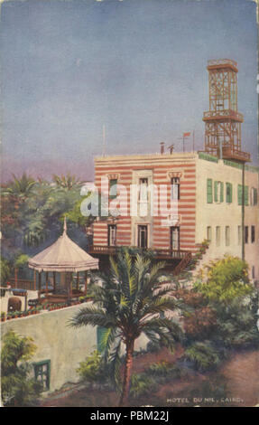 Hotel Du Nil in Cairo, Egypt, is a historic hotel known for its ...