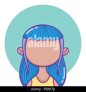 Youth culture avatar Stock Vector