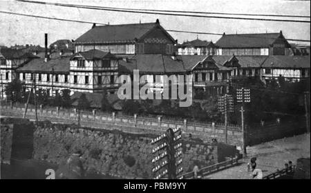 827 Japanese Houses of Parliament, 1905 Stock Photo