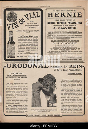 875 L'Illustration No 3788 9 Octobre 1915 Annonces 6 Stock Photo - Alamy