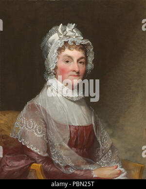 Abigail Adams by Gilbert Stuart. Gilbert Stuart, Abigail Smith Adams (Mrs. John Adams), American, 1755 - 1828, 1800/1815, oil on canvas, Stock Photo