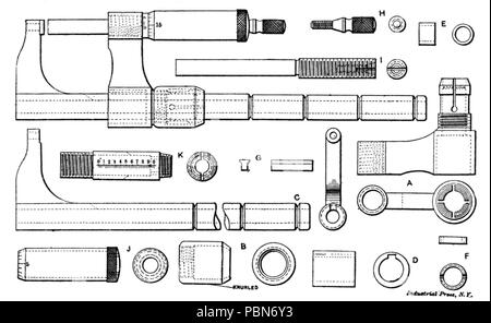 1012 Measuring Tools (Industrial Press) Fig 29 Stock Photo