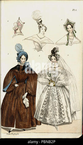 981 Magasin för konst, nyheter och moder 1830, illustration nr 8 Stock ...