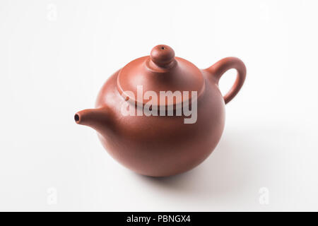 Asia culture and design concept - chinese teapot Stock Photo