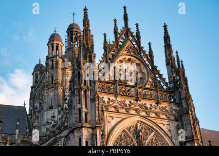 St. John's Cathedral in Den Bosch, Netherlands in the evening light Stock Photo