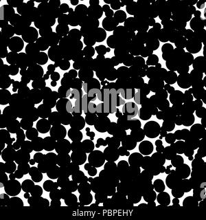 Grunge Ink Background. Dust Blob Pattern Stock Vector