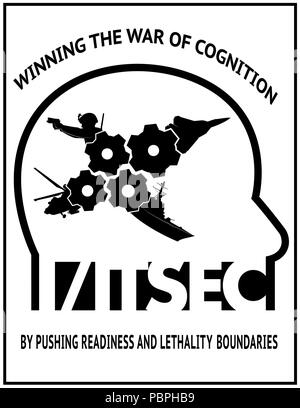 This is the official 2019 graphic of the the Interservice/Industry Training, Simulation and Education Conference (I/ITSEC), Wright-Patterson Air Force Base, Ohio, July 25, 2018. I/ITSEC is the world's largest modeling, simulation, and training conference held at the beginning of December in Orlando, Florida. ( U.S. Air Force graphic by Christopher Turner) Stock Photo