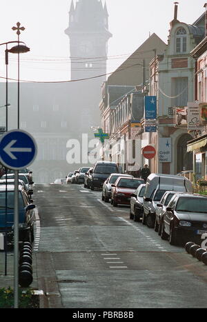 AJAXNETPHOTO. ALBERT, FRANCE. - THE TOWN OF ALBERT - CAPITAL OF THE SOMME BATTLE SECTOR IN THE GREAT WAR. PHOTO:JONATHAN EASTLAND/AJAX REF:3A 1-013003 Stock Photo