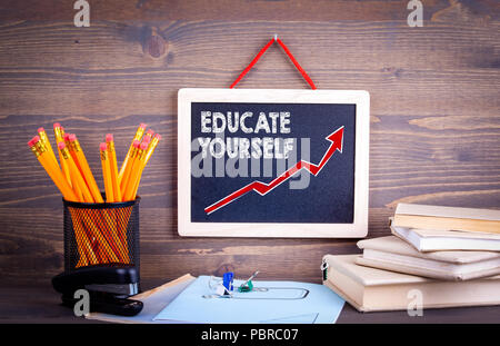 Educate Yourself concept Stock Photo