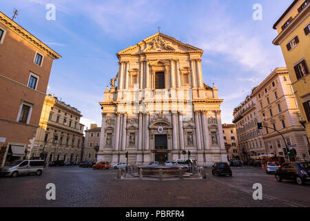 Basilica di Sant Andrea della Valle Stock Photo