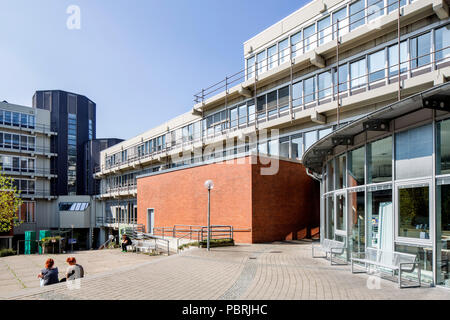 University of Paderborn, main campus, Paderborn, East-Westphalia, North ...