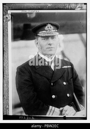 Admiral Fawkes in uniform Stock Photo